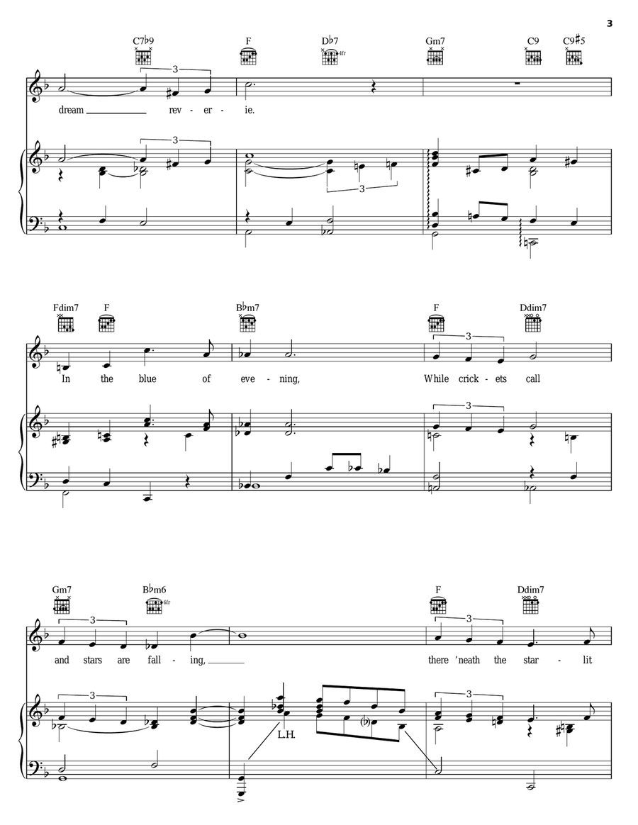 In The Blue Of Evening Guitar scores gallery preview page 3