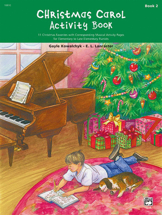 Book cover for Christmas Carol Activity Book, Book 2