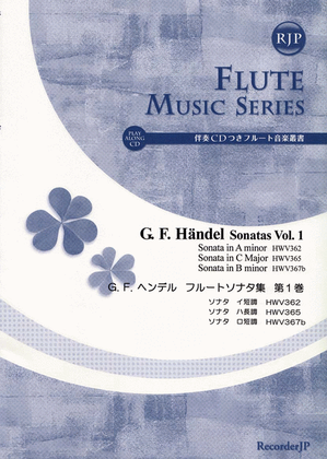 Book cover for Flute Sonatas, Vol. 1