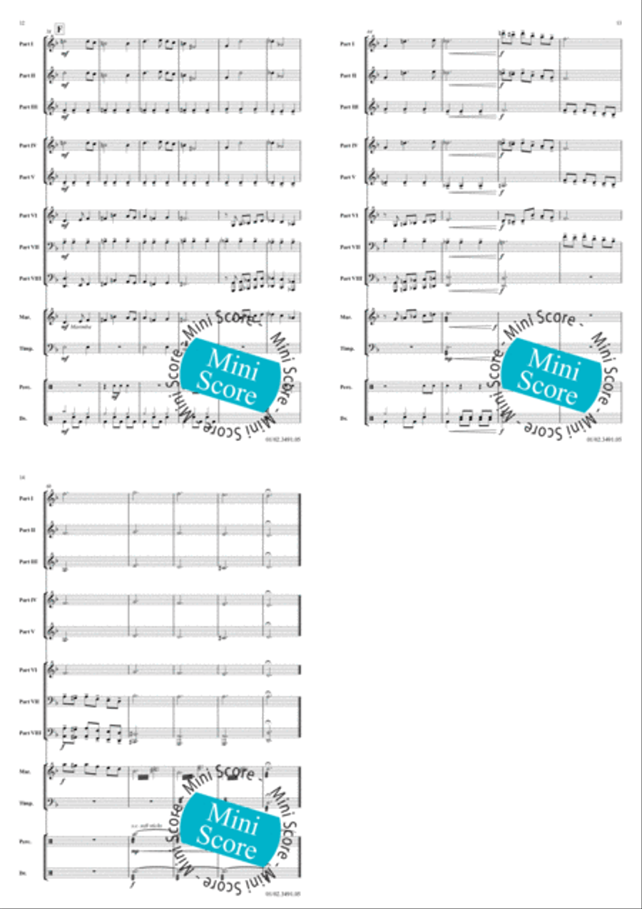 Song of the Spirits Song of the Spirits Brass Band scores gallery preview page 6