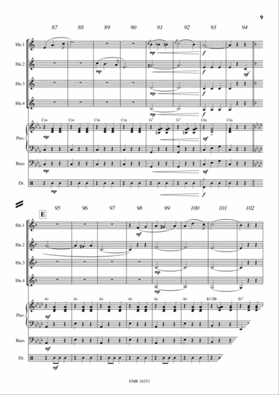 Donauwellen Horn scores gallery preview page 9