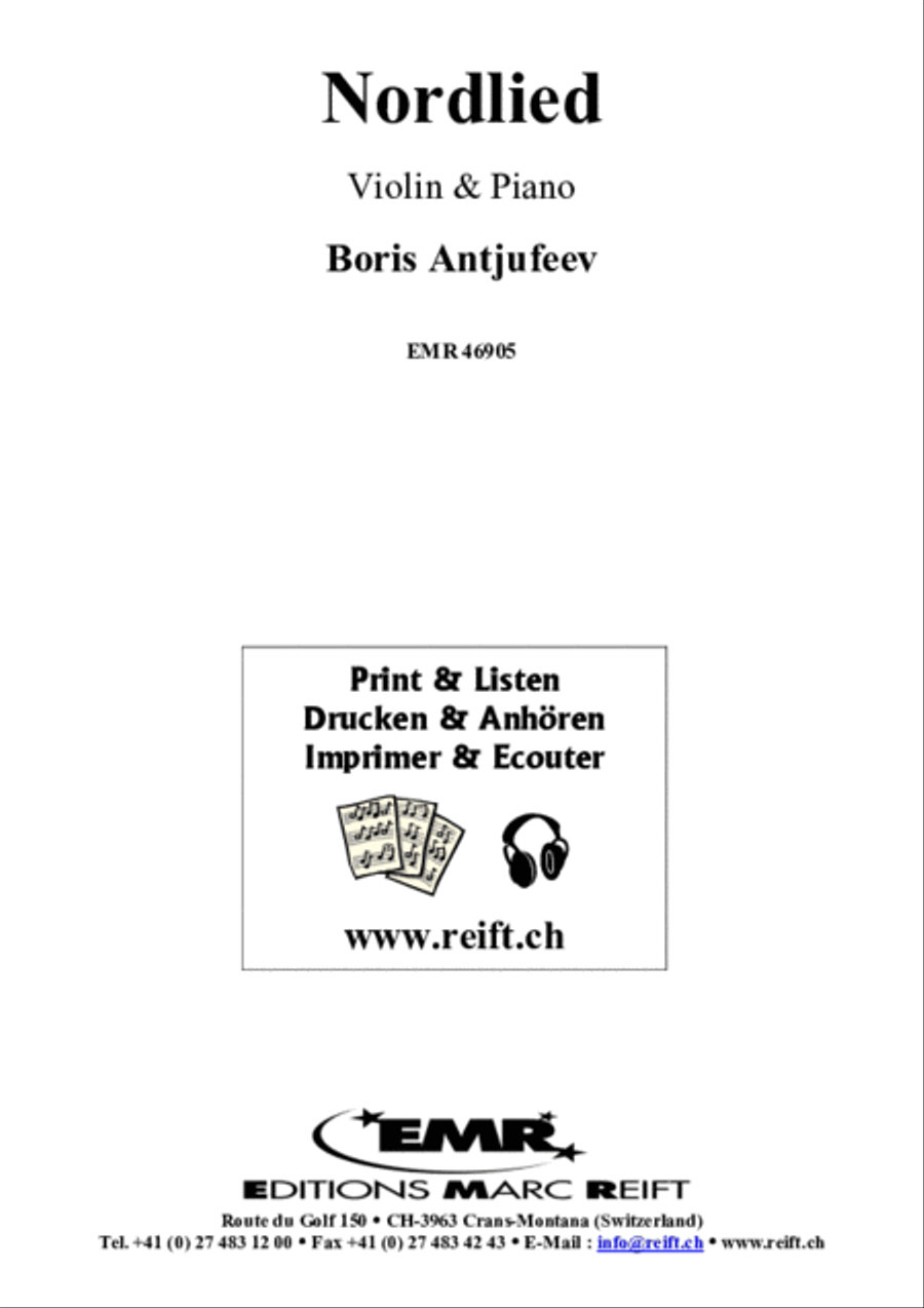 Nordlied Nordlied Violin Solo scores gallery preview page 2