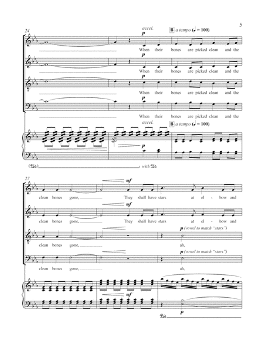 Death Shall Have No Dominion, And 4-Part scores gallery preview page 5