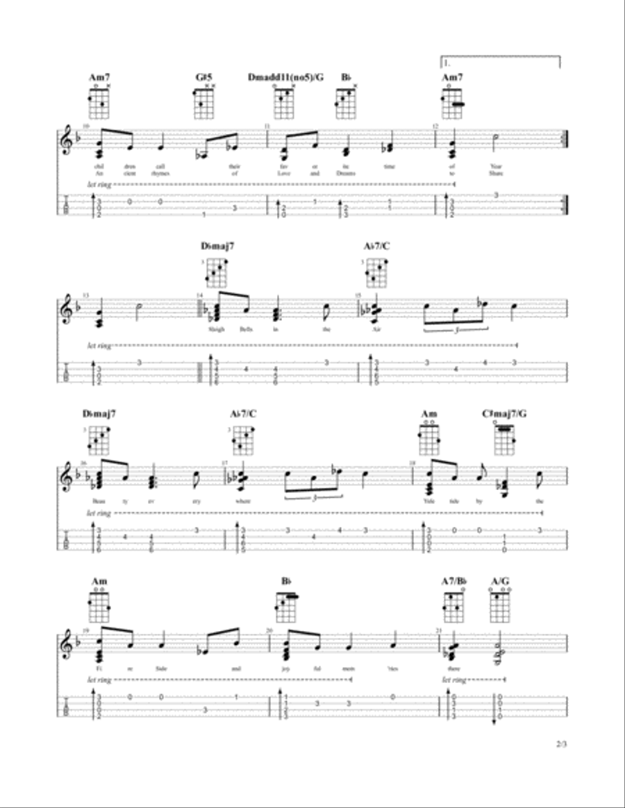 Christmas Time Is Here Christmas Time Is Here Ukulele scores gallery preview page 2