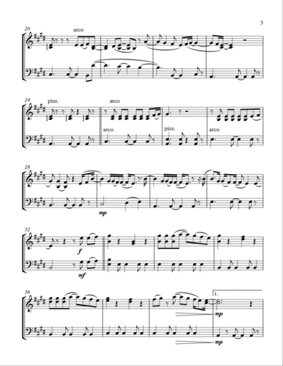 Photograph String Duet scores gallery preview page 5
