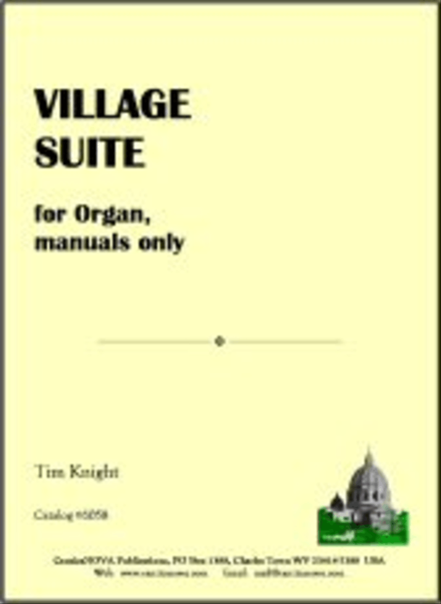 Village Suite Organ scores gallery preview page 1