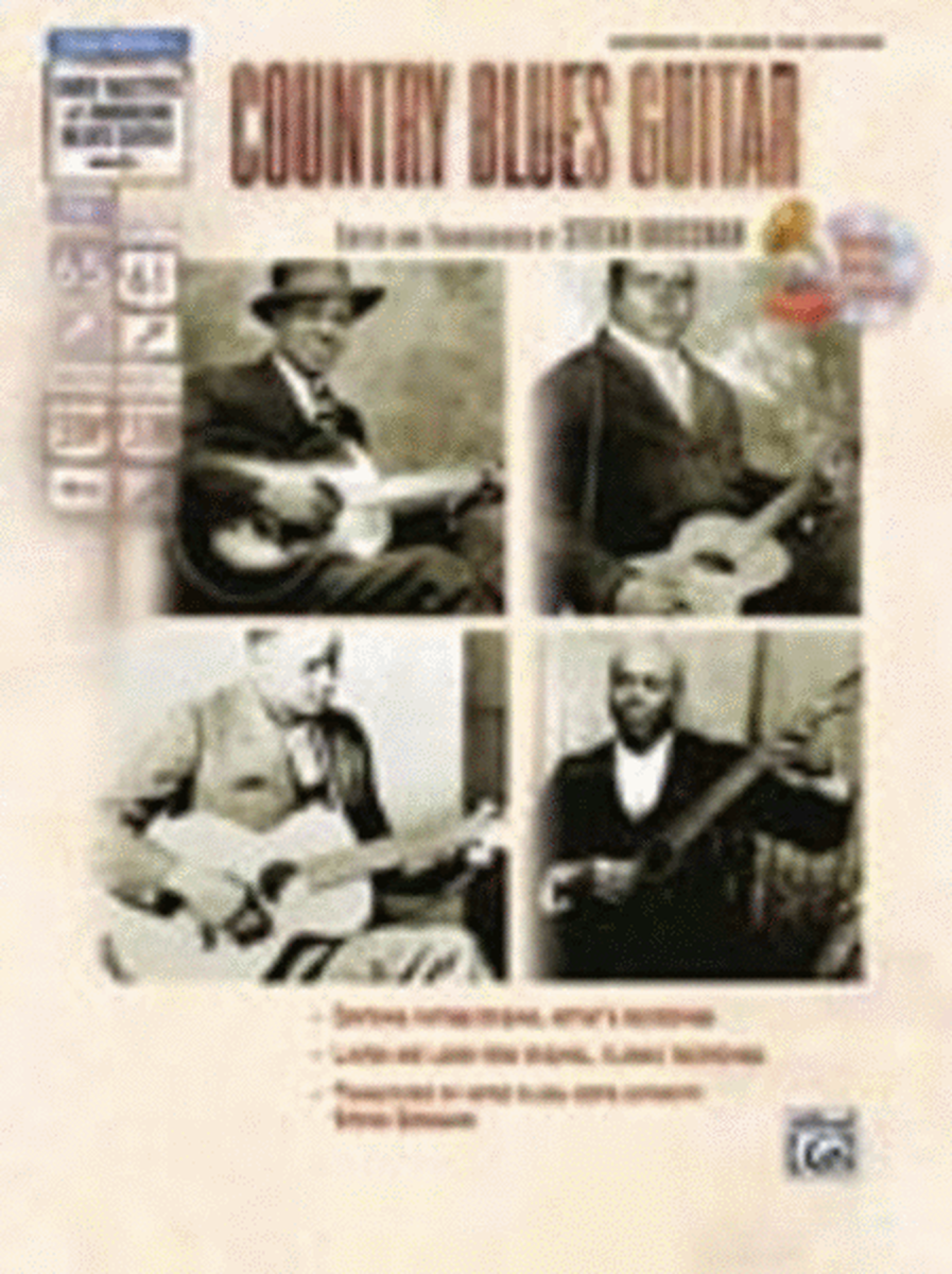 Early Masters Country Blues Guitar Book/CD