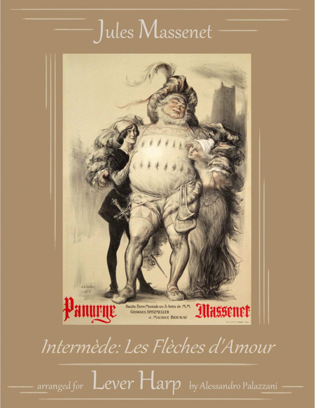 PANURGE: Intermède: Les Flèches d'Amour - Solo Lever Harp image number null