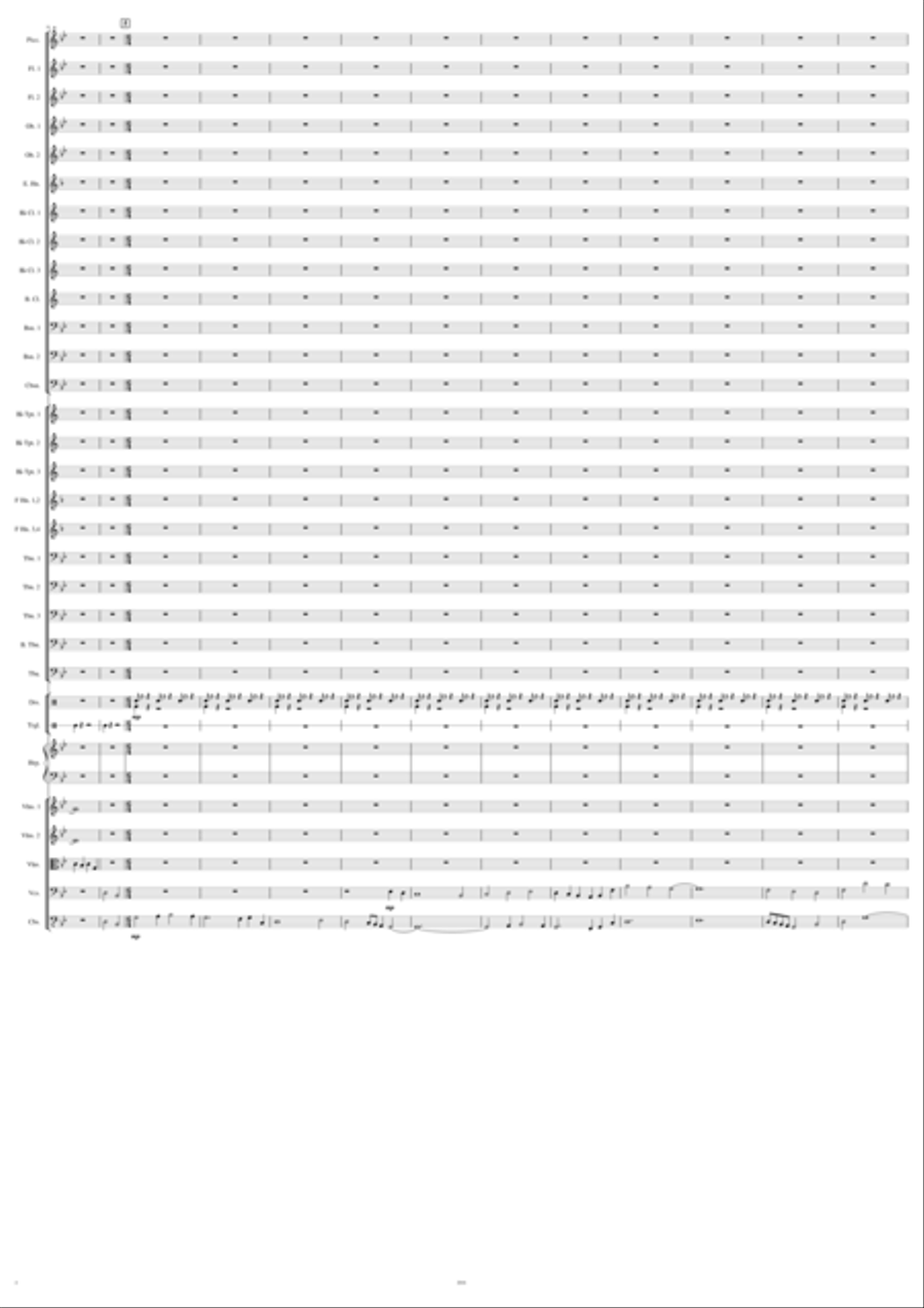 Forest of the Dead Forest of the Dead Full Orchestra scores gallery preview page 4
