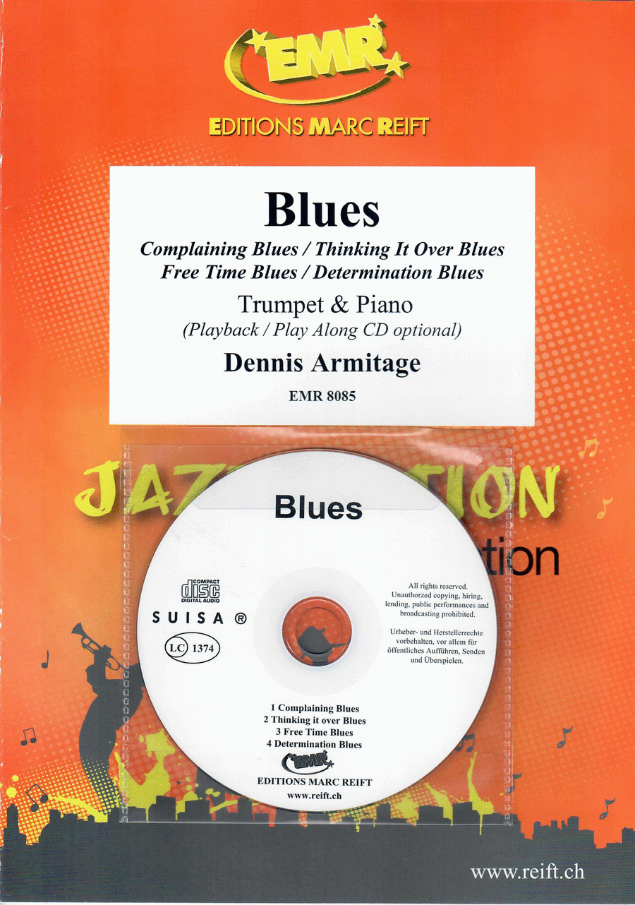 Blues by Dennis Armitage Trumpet Solo - Sheet Music