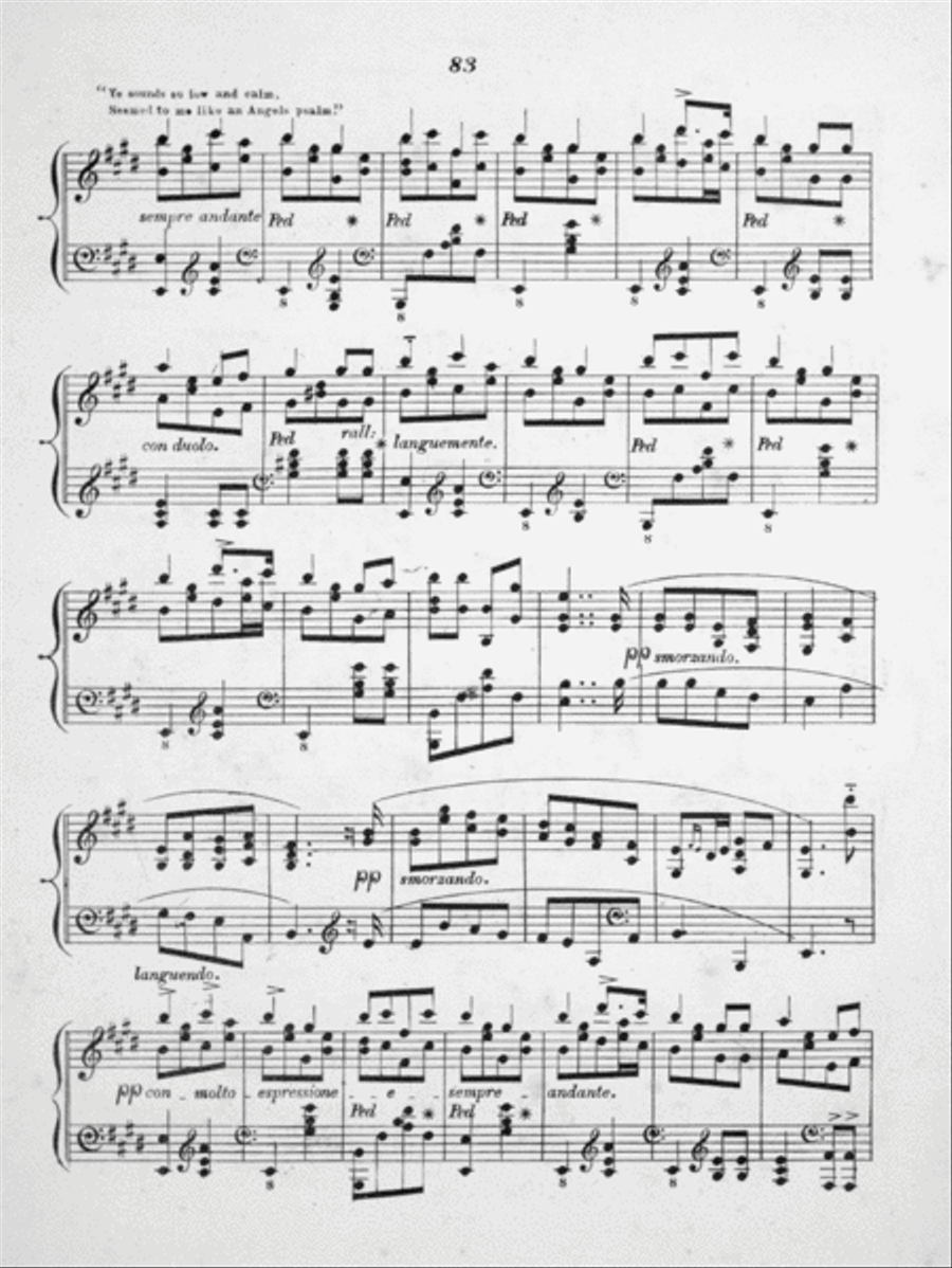 Vesper Piano Solo scores gallery preview page 4
