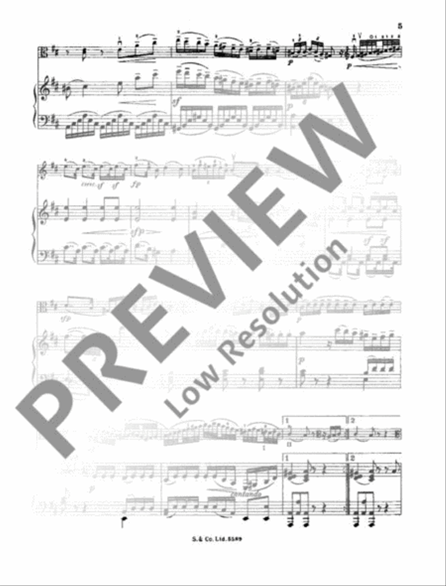 Notturno Piano Accompaniment scores gallery preview page 8