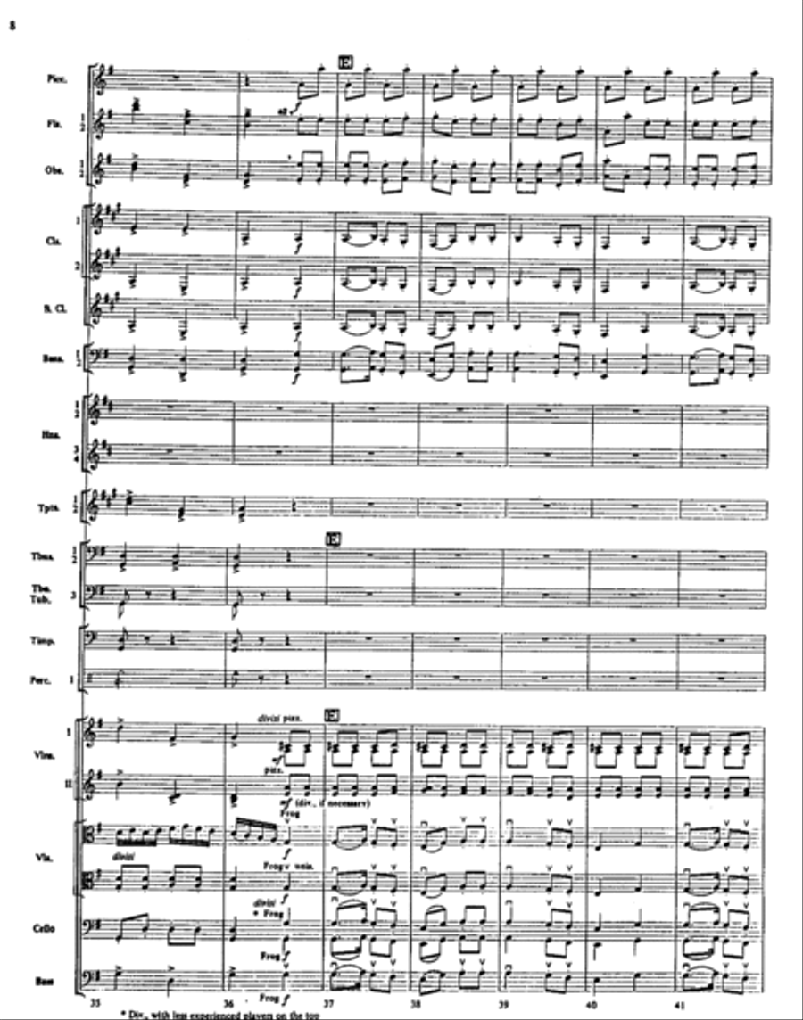 The Nutcracker Ballet: Mother Ginger Orchestra scores gallery preview page 7