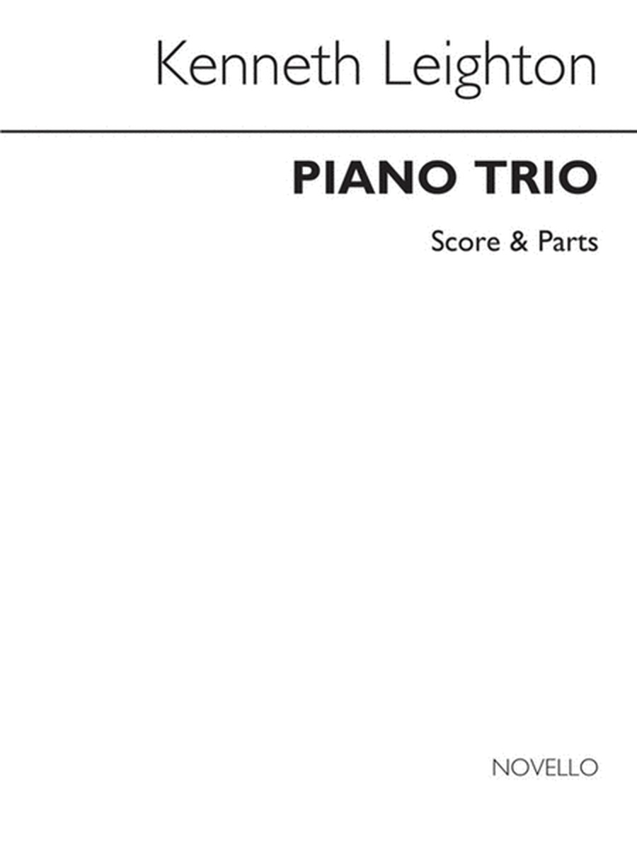 Leighton Piano Trio Op46(Vln/Cel/Piano)(Ar
