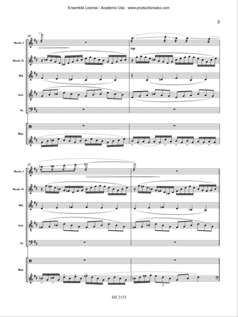 Tai-Chi Orchestra scores gallery preview page 5