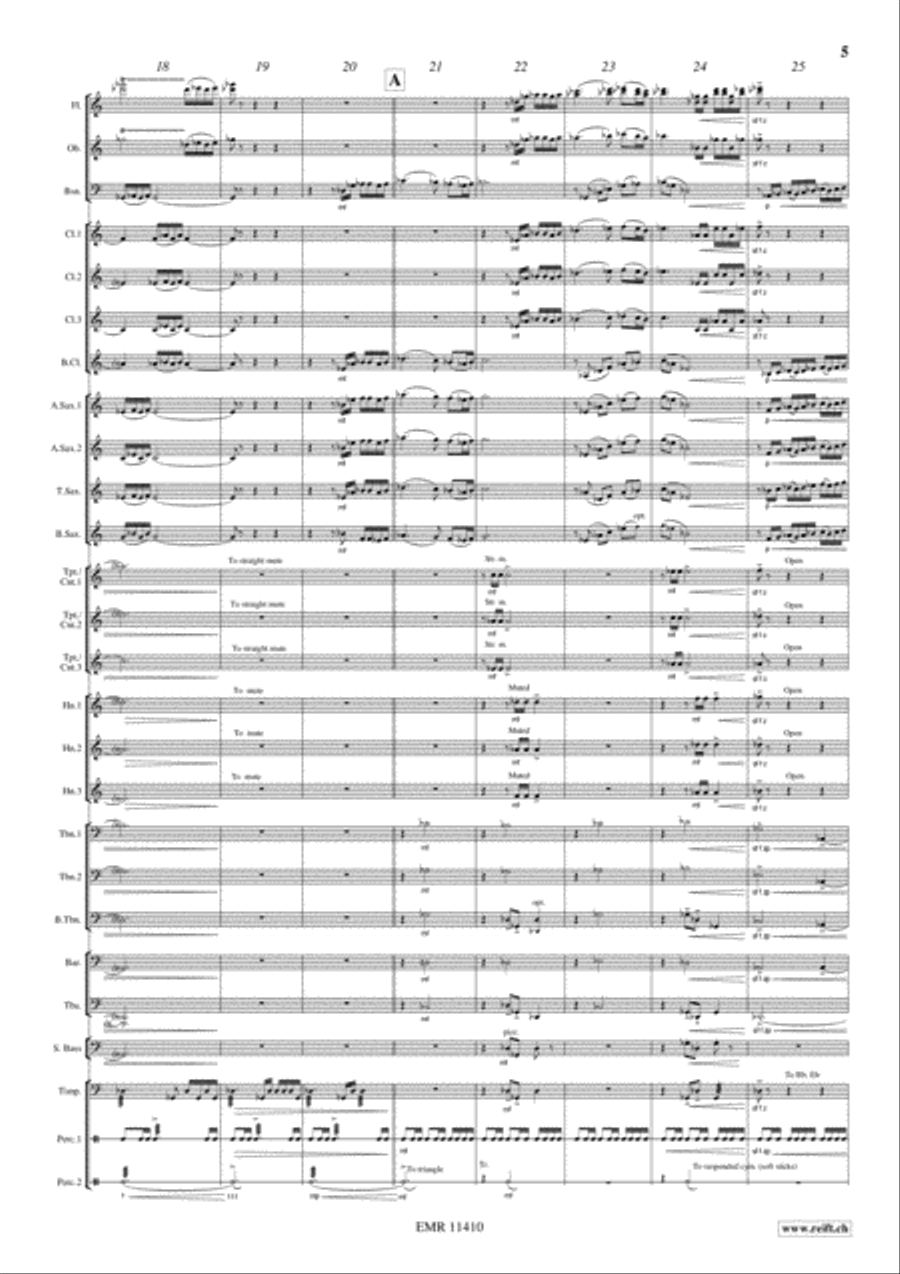 Processional Concert Band scores gallery preview page 6