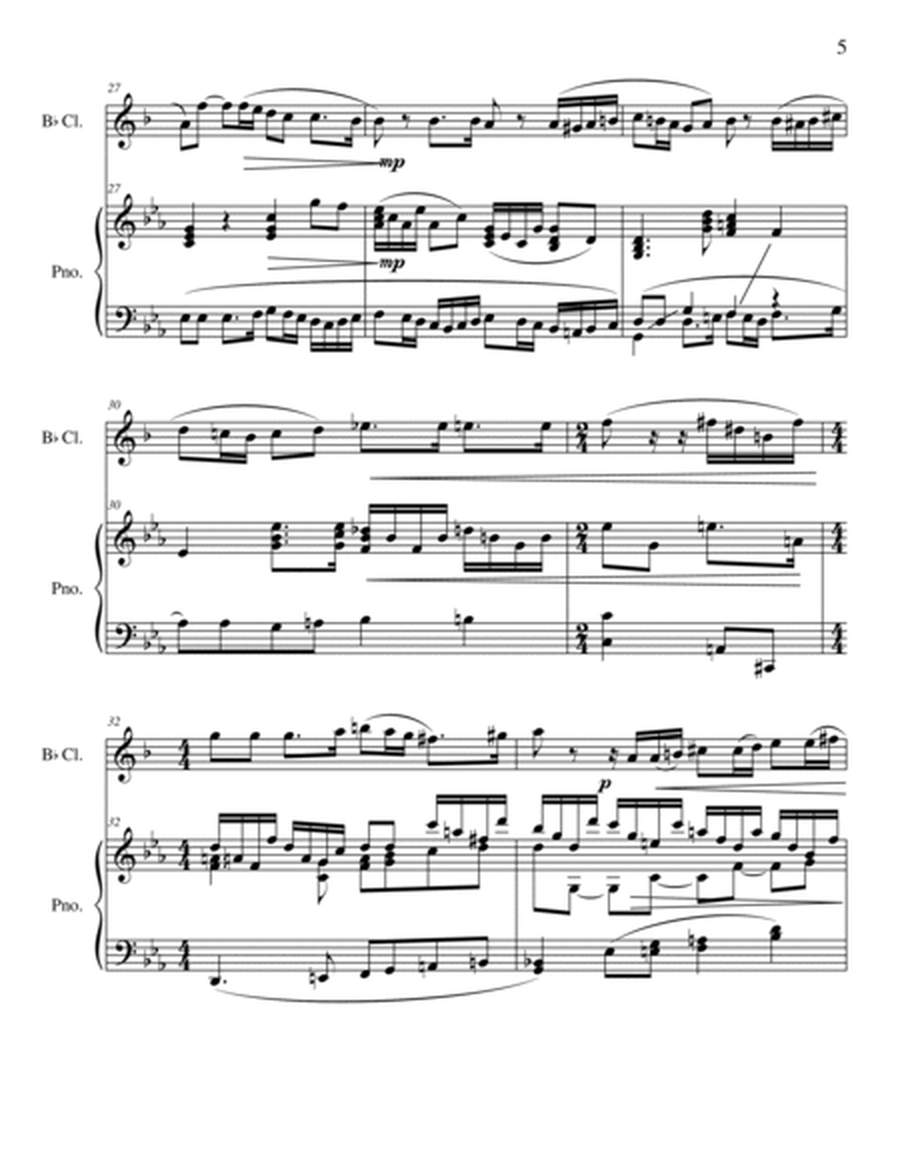 Clarinet Sonata # 1