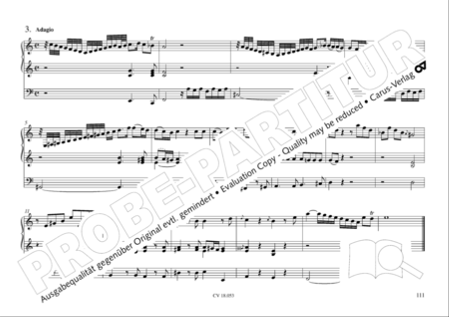 Das Husumer Orgelbuch von 1758 Organ Solo scores gallery preview page 112