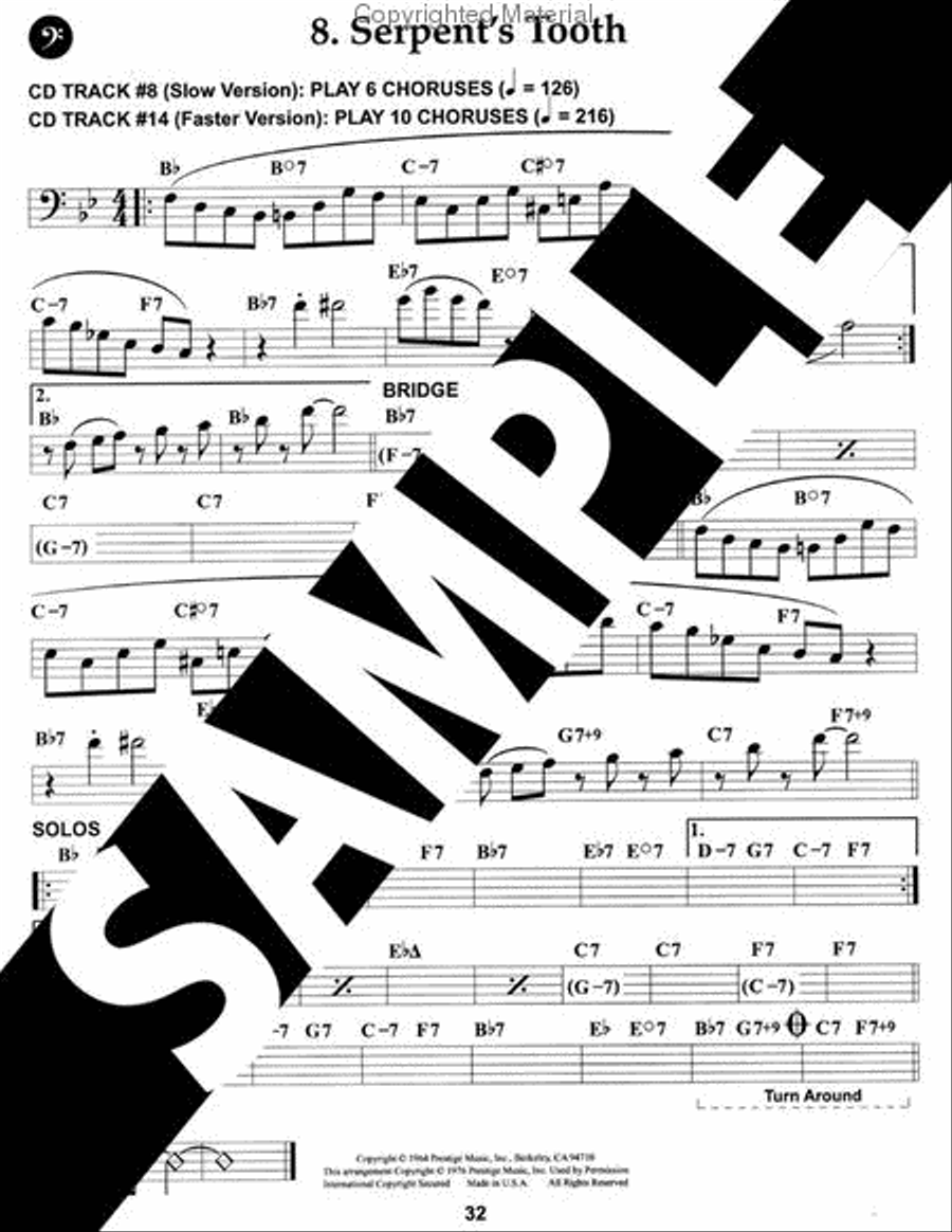 Volume 7 - Miles Davis Voice scores gallery preview page 5