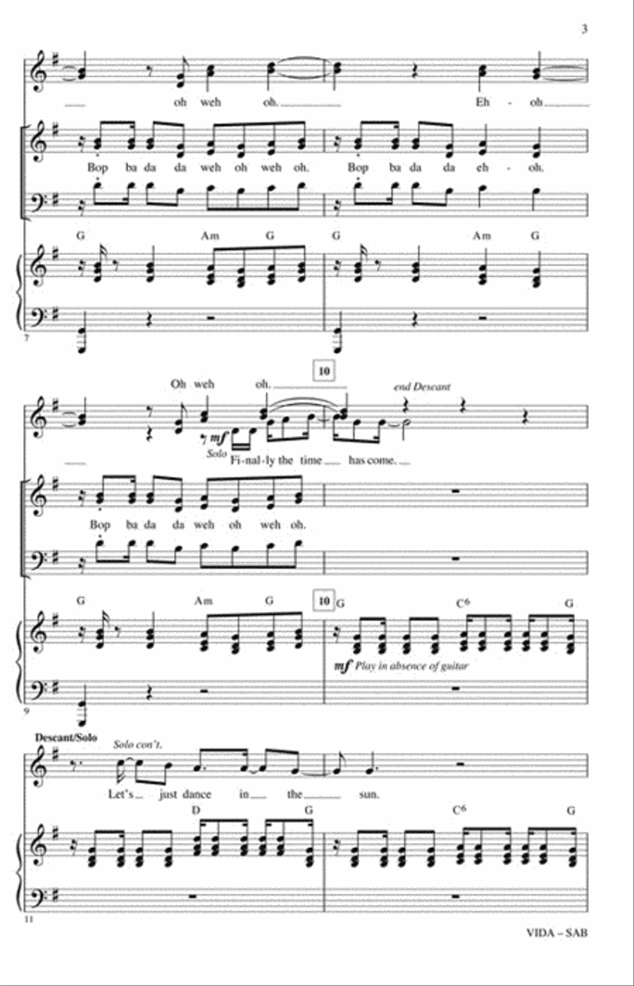 Vida 3-Part scores gallery preview page 3