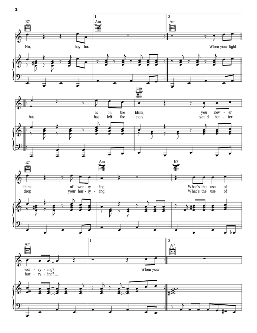 Mrs. Vandebilt Acoustic Guitar scores gallery preview page 2
