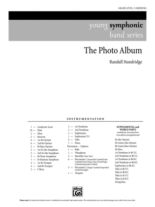 The Photo Album: Score