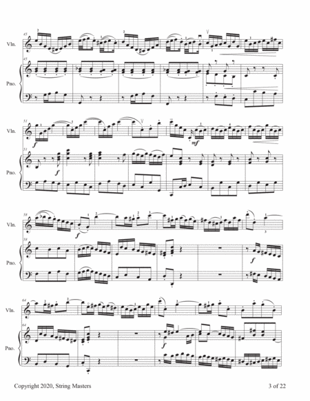 Bach, Concerto in A minor, BWV 1041, Violin & Piano
