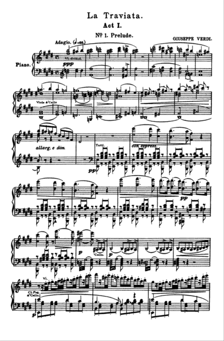 La Traviata Voice scores gallery preview page 4