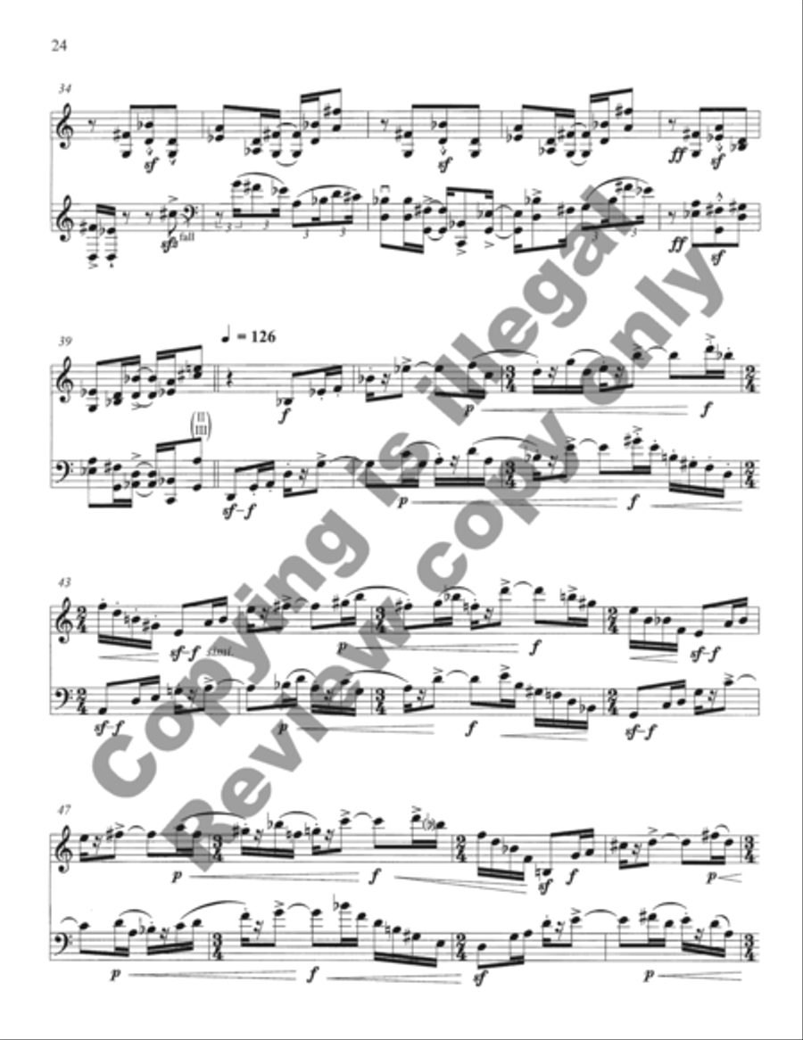 Duo for Violin and Cello Duo for Violin and Cello String Duet scores gallery preview page 27