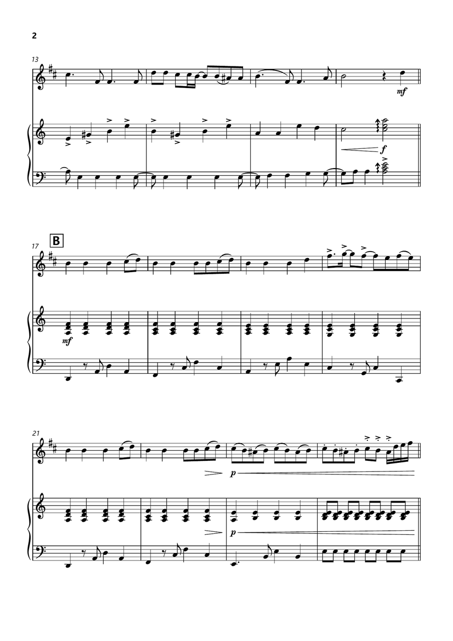Bloody Mary Chamber Music scores gallery preview page 2