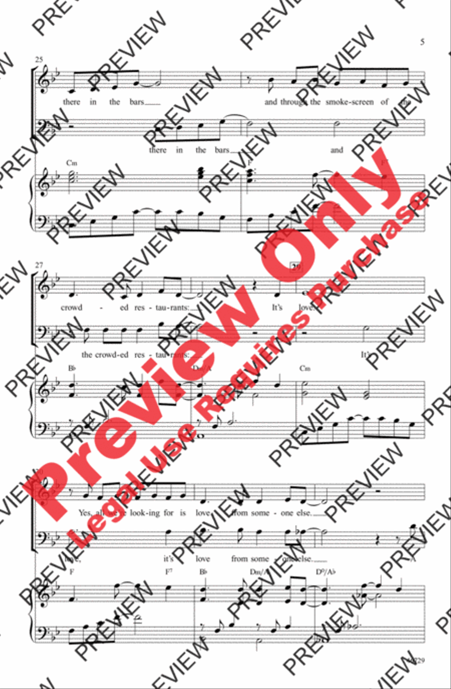 City of Stars City of Stars 4-Part scores gallery preview page 5