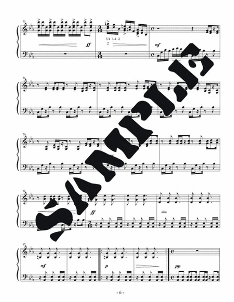 Ransom Ransom A Cappella scores gallery preview page 2