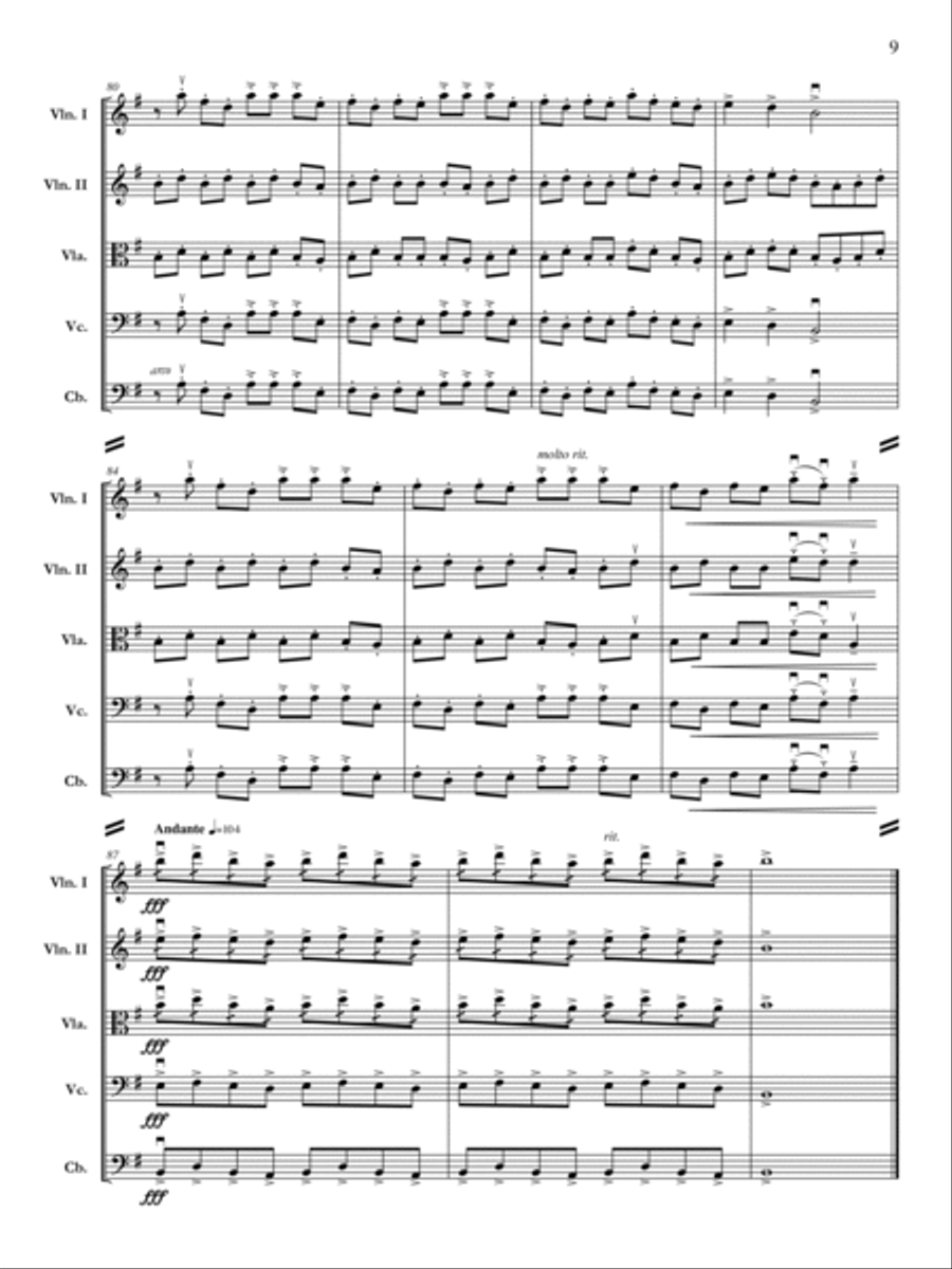 Gamelan Fantasy Orchestra scores gallery preview page 10