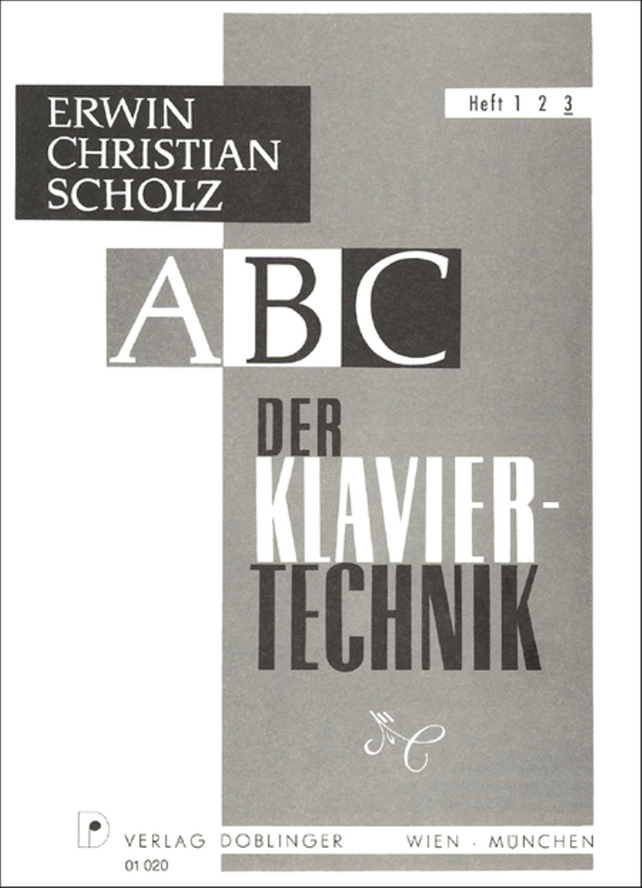 ABC der Klaviertechnik Band 3 Piano Solo - Sheet Music