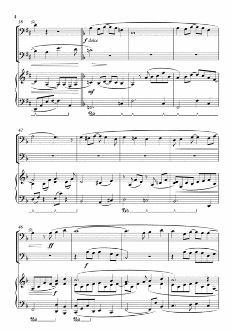 A Whole New World (from 'Aladdin') Bassoon Solo scores gallery preview page 4