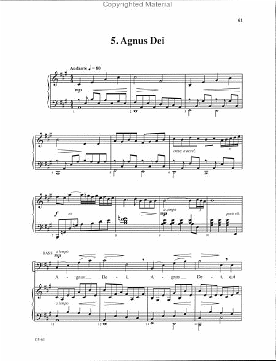 Requiem 4-Part scores gallery preview page 17