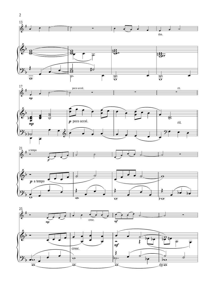 Not While I'm Around (from Sweeney Todd) Clarinet Solo scores gallery preview page 2