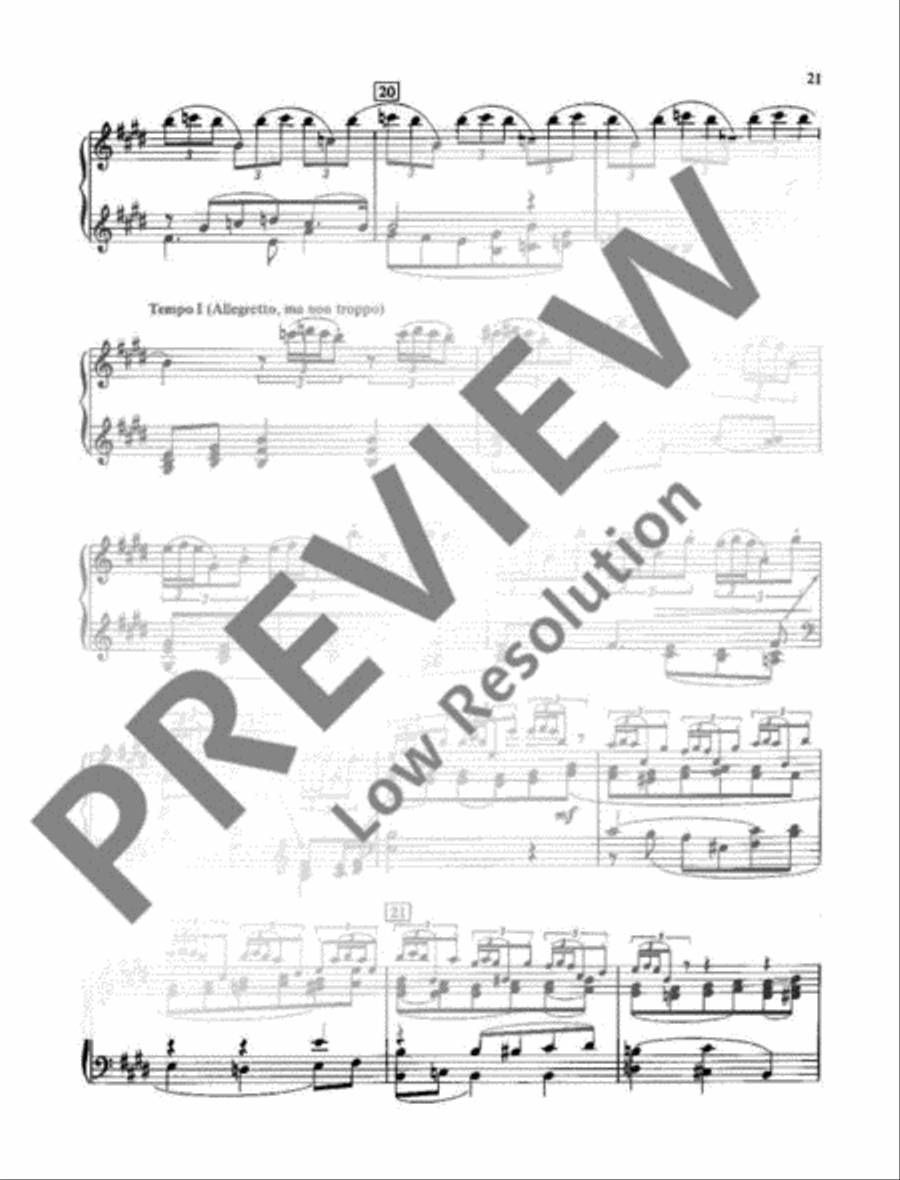 Die Brünnlein, die da fließen 4-Part scores gallery preview page 21
