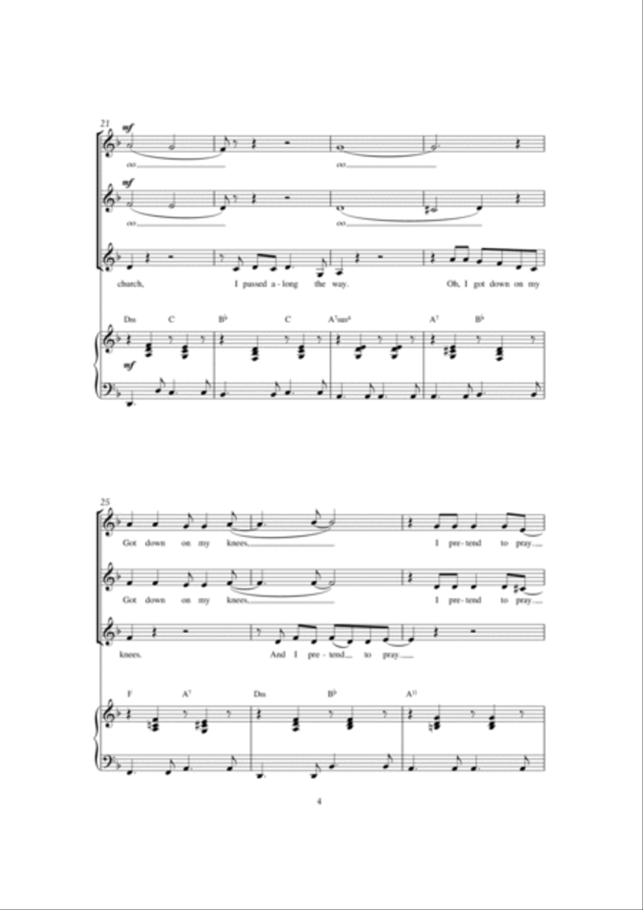 California Dreamin' SSA scores gallery preview page 4