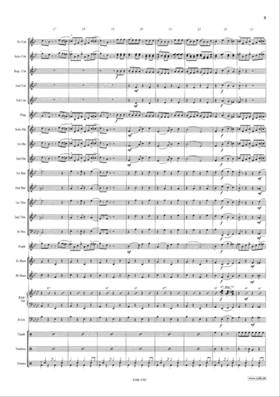 Tico Tico Brass Band scores gallery preview page 6