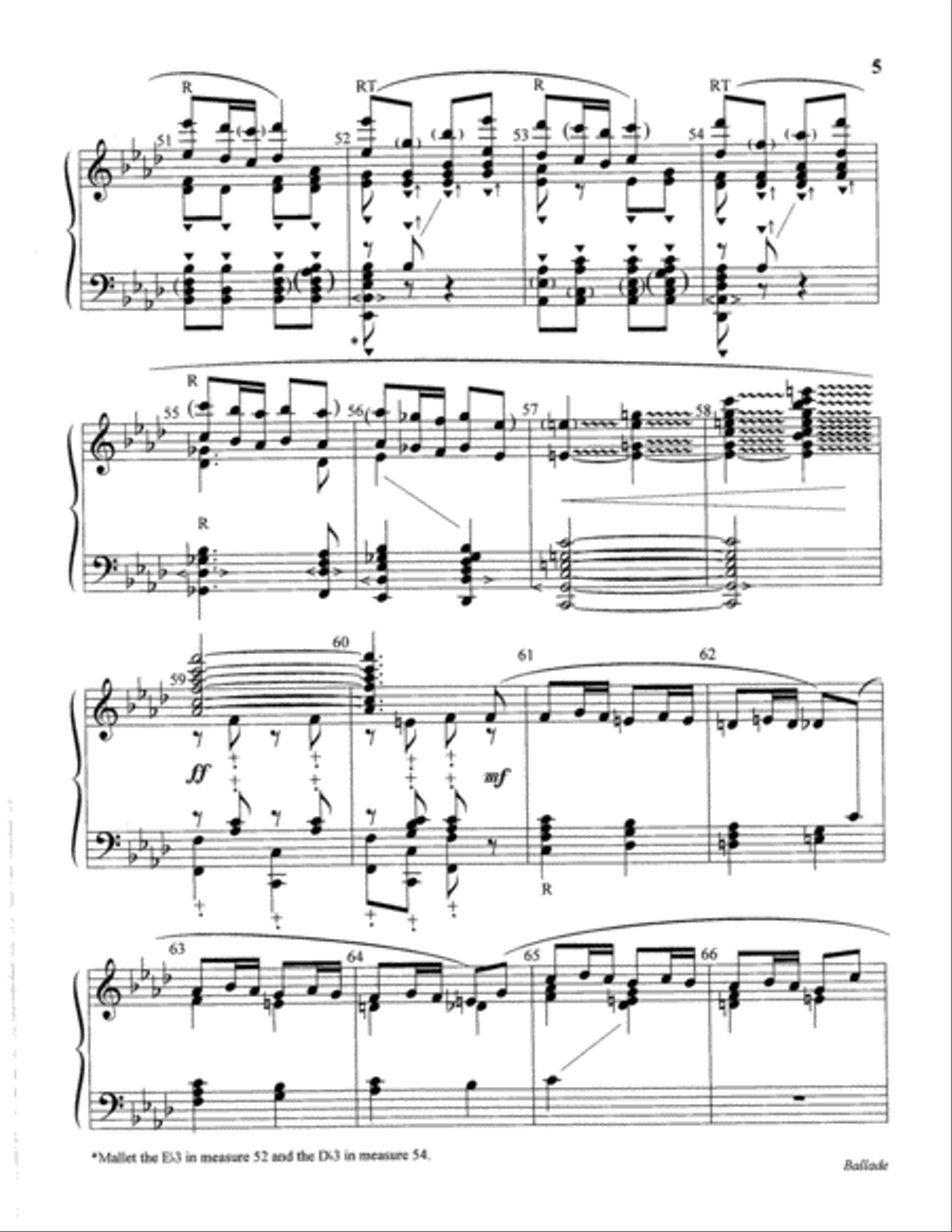 Ballade 5-Octaves scores gallery preview page 13