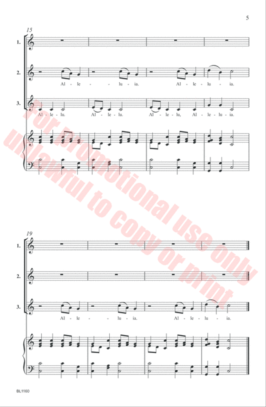 Round and Round: A Collection of Rounds for Emerging Choirs Choir scores gallery preview page 6