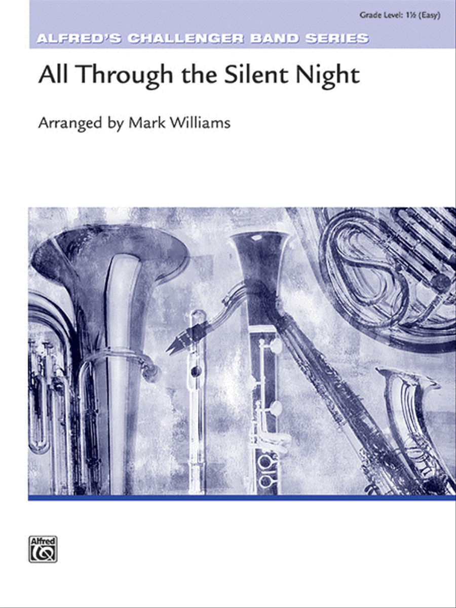 All Through the Silent Night Concert Band scores gallery preview page 1