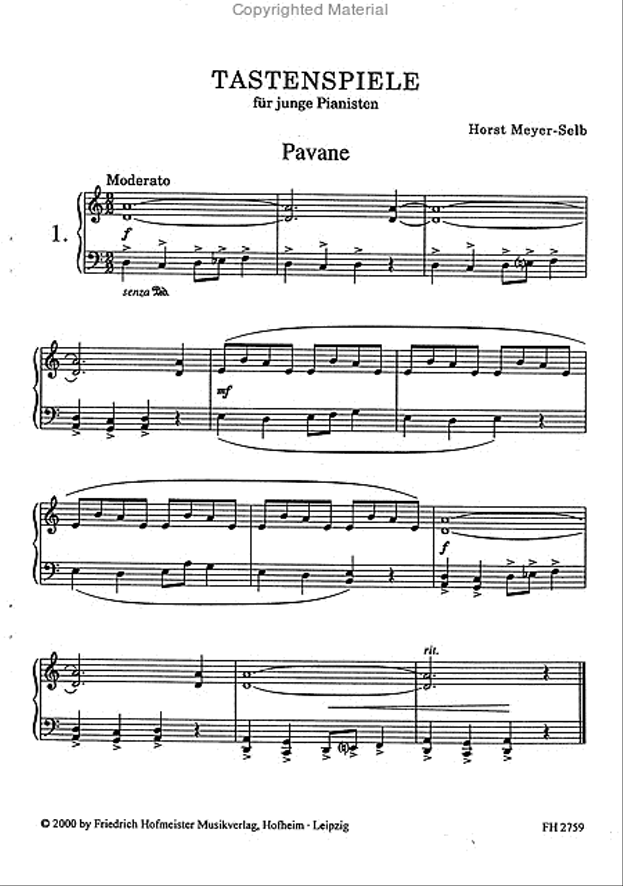 Tastenspiele für junge Pianisten Piano Solo scores gallery preview page 2