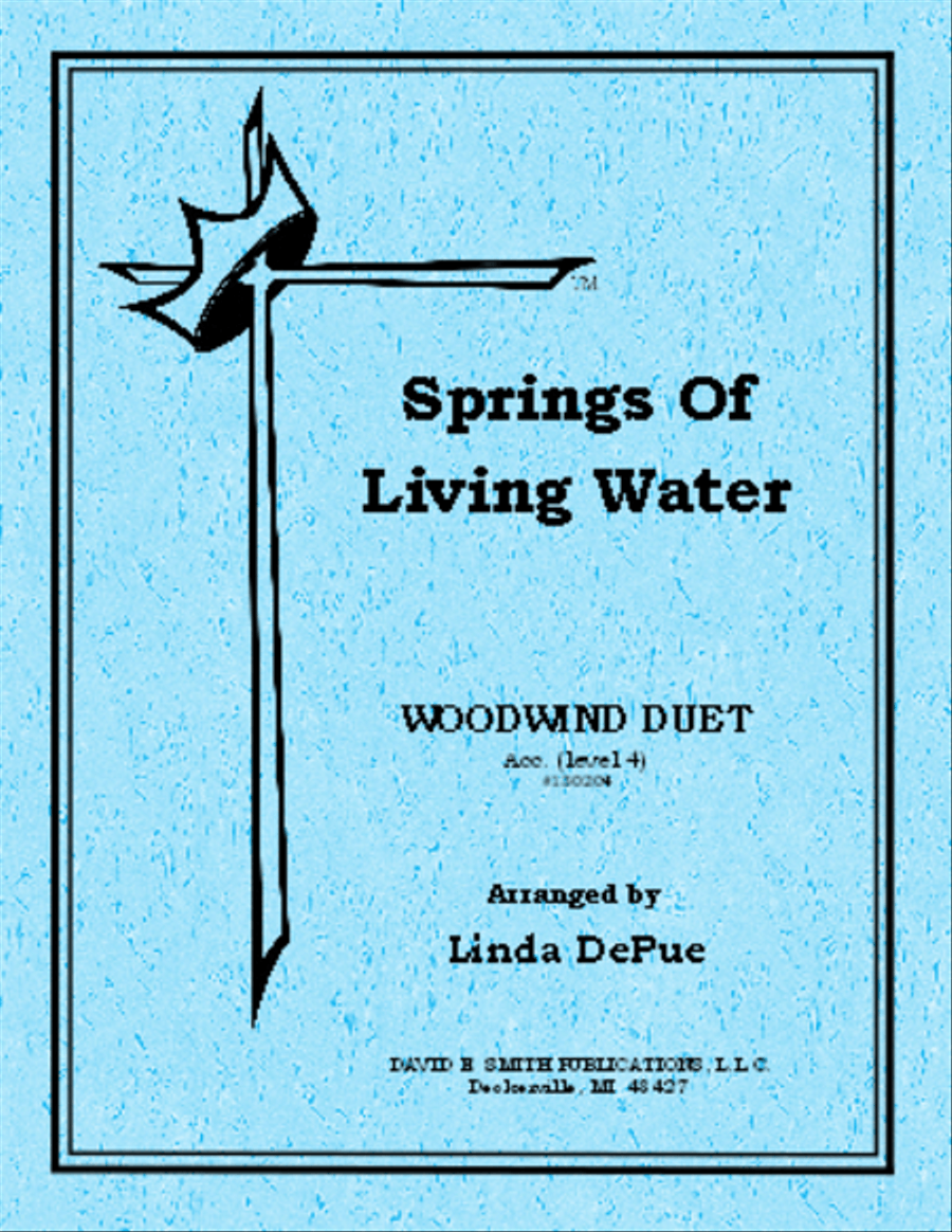 Springs Of Living Water Springs Of Living Water Woodwind Duet scores gallery preview page 1