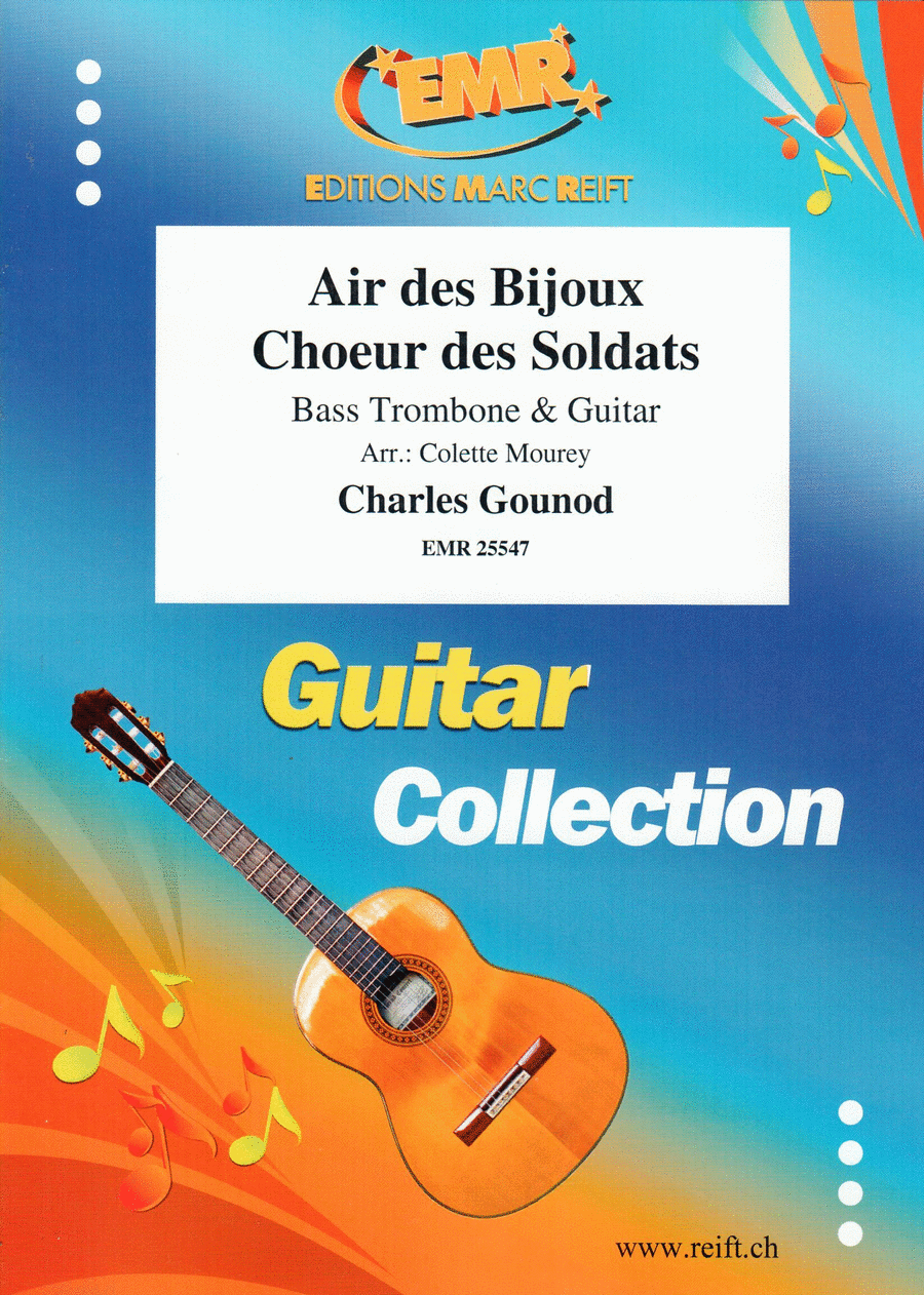 Air des Bijoux / Choeur des Soldats Trombone scores gallery preview page 1