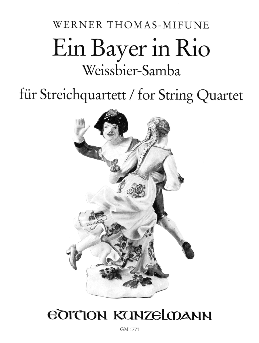 A Bavarian in Rio String Quartet scores gallery preview page 1