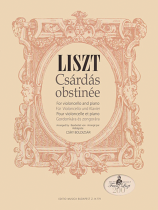 Franz Liszt - Csardas Obstinee