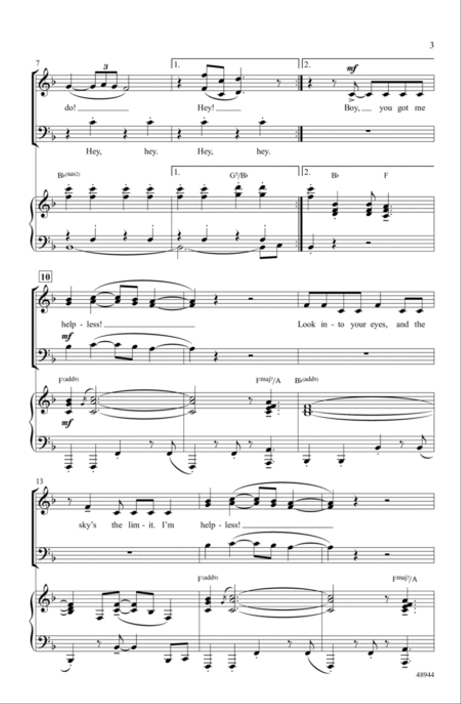 Helpless Choir scores gallery preview page 2