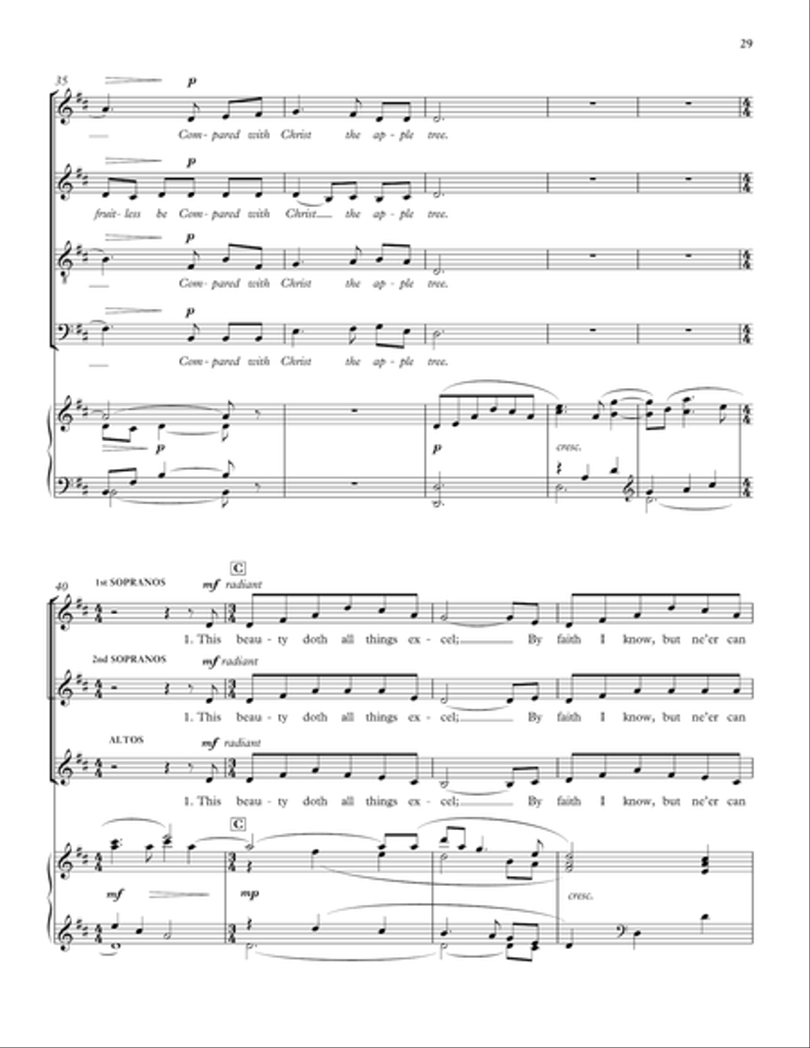 The Gift of Life The Gift of Life Double Choir scores gallery preview page 9
